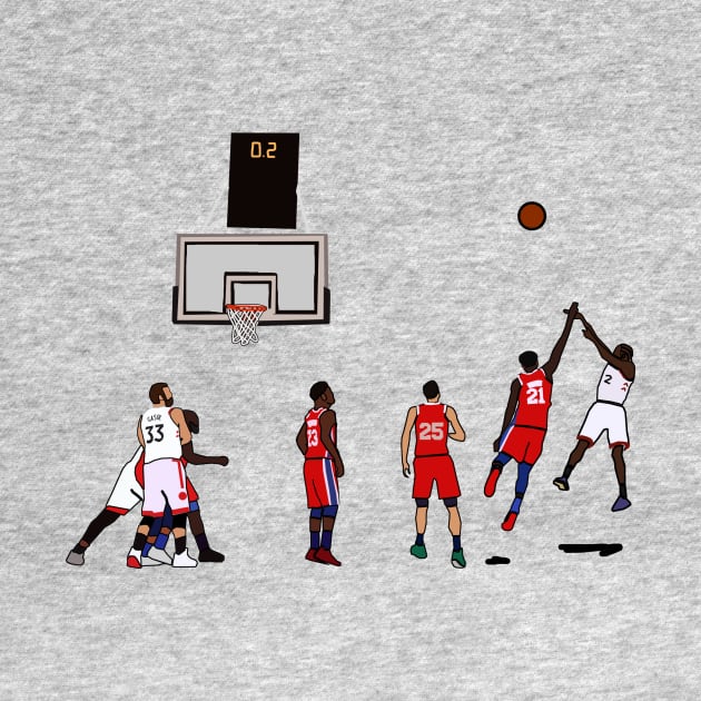Kawhi Leonard Game 7 Winner - NBA Toronto Raptors by xavierjfong